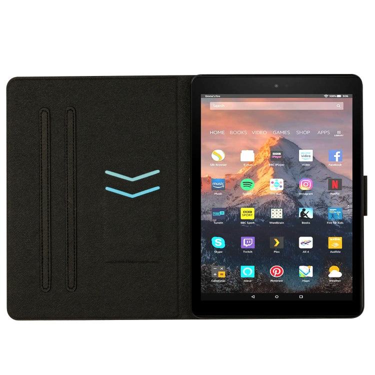 For Amazon Kindle HD 8 2018 / 2017 / 2016 Marble Pattern Smart Leather Tablet Case(Splicing Marble) - Amazon by PMC TechLife | Online Shopping South Africa | PMC TechLife | Buy Now Pay Later Mobicred