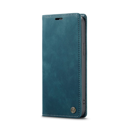 For iPhone 14 Plus CaseMe-013 Multifunctional Retro Frosted Leather Phone Case (Blue) - iPhone 14 Plus Cases by CaseMe | Online Shopping South Africa | PMC Jewellery | Buy Now Pay Later Mobicred