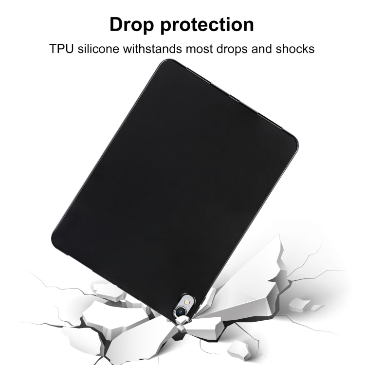 For Samsung Galaxy Tab S8+/Tab S7+/Tab S9+ TPU Tablet Case(Black) - Galaxy Tab S8+ Cases by PMC TechLife | Online Shopping South Africa | PMC TechLife