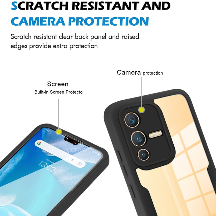 For vivo V23 5G 360 Degrees Full Coverage Phone Case(Purple) - vivo Cases by PMC TechLife | Online Shopping South Africa | PMC TechLife
