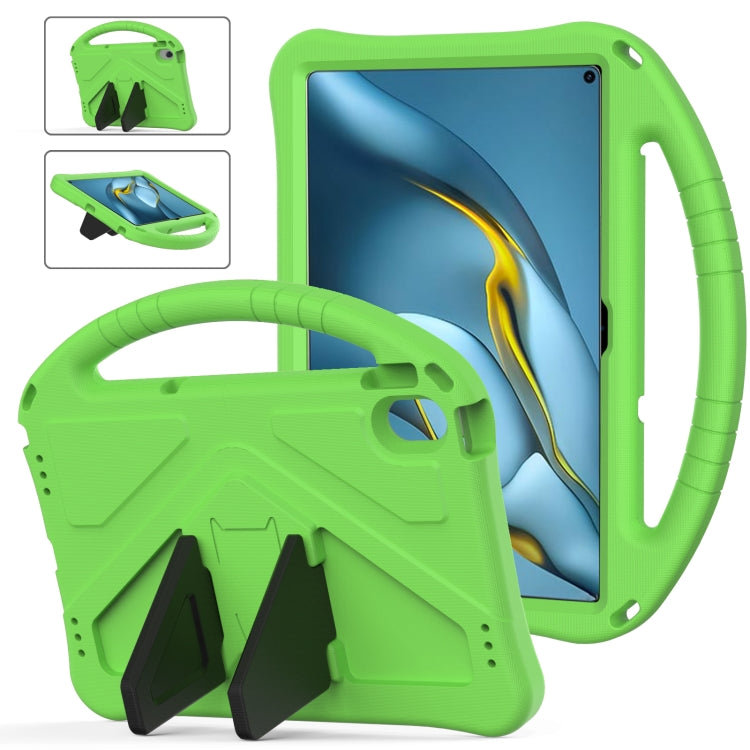 For Huawei MatePad Pro 10.8 2021 EVA Shockproof Tablet Case with Holder(Green) - Huawei by PMC TechLife | Online Shopping South Africa | PMC TechLife | Buy Now Pay Later Mobicred