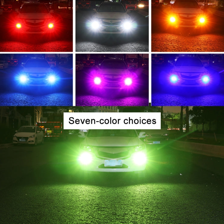 1 Pair 7443 12V 7W Continuous Car LED Fog Light(Blue Light) - Fog / Driving Lights by PMC TechLife | Online Shopping South Africa | PMC TechLife | Buy Now Pay Later Mobicred