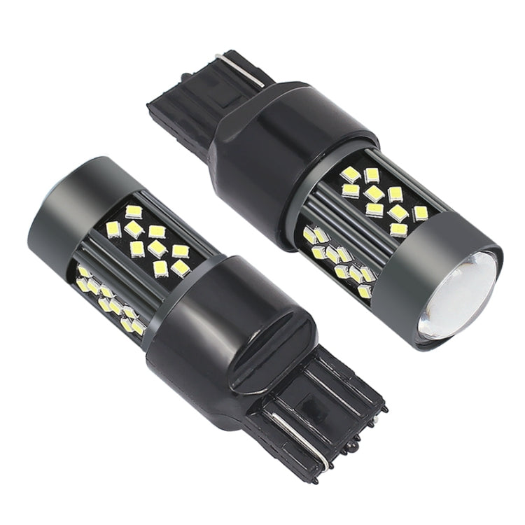 1 Pair 7443 12V 7W Strobe Car LED Fog Light(Orange Light) - Fog / Driving Lights by PMC Jewellery | Online Shopping South Africa | PMC Jewellery | Buy Now Pay Later Mobicred