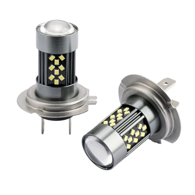 1 Pair H7 12V 7W Strobe Car LED Fog Light(Lime Light) - Fog / Driving Lights by PMC Jewellery | Online Shopping South Africa | PMC Jewellery | Buy Now Pay Later Mobicred