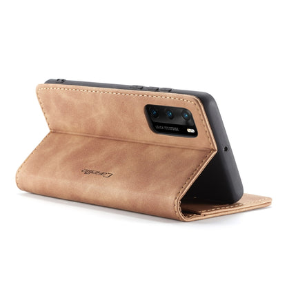 For Huawei P40 CaseMe-013 Multifunctional Horizontal Flip Leather Case with Card Slot & Holder & Wallet(Brown) - Huawei Cases by CaseMe | Online Shopping South Africa | PMC Jewellery | Buy Now Pay Later Mobicred