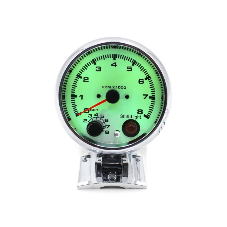 Car Modified 7 Background Lights Tachometer 0-8000RPM for 4/6/8 Cylinder Engines - Car Modification by PMC TechLife | Online Shopping South Africa | PMC TechLife | Buy Now Pay Later Mobicred