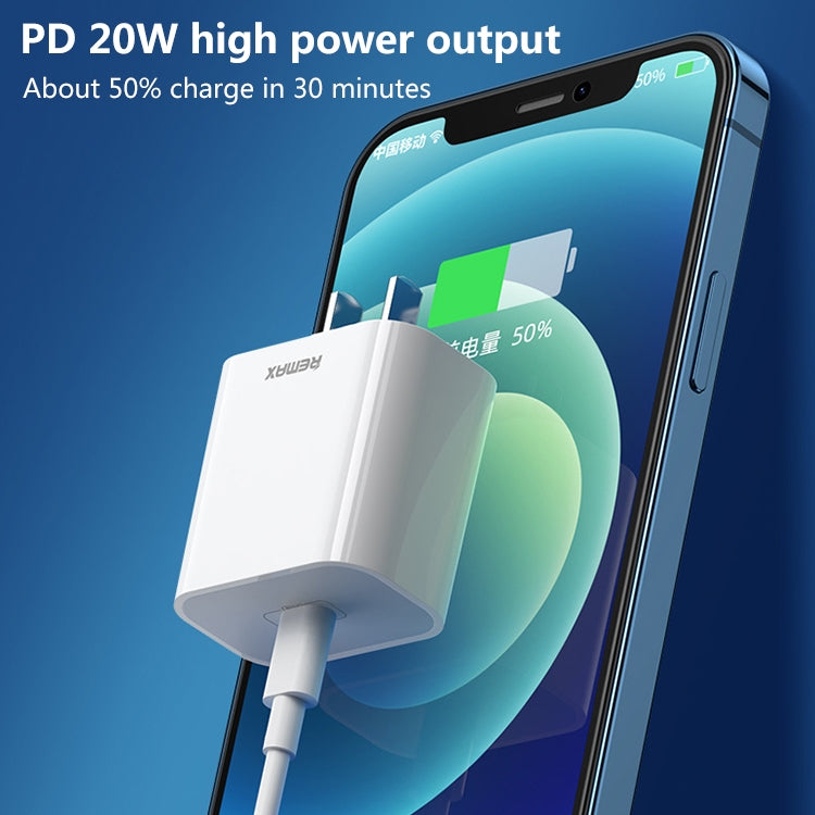 REMAX RP-U79 Speed Series 20W USB-C/Type-C Multi-Compatible Fast Charger, Specification:EU Plug(White) - free shipping - PMC Jewellery - Order now!