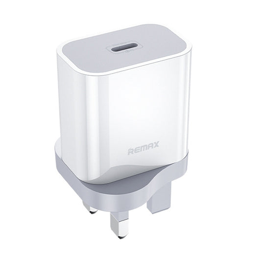 REMAX RP-U79 Speed Series 20W USB-C/Type-C Multi-Compatible Fast Charger, Specification:UK Plug(White) - USB Charger by REMAX | Online Shopping South Africa | PMC Jewellery | Buy Now Pay Later Mobicred