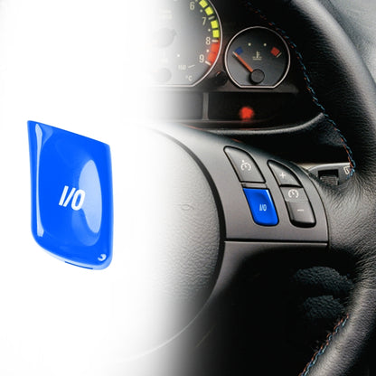 Car Audio Voice Button for BMW M3 E46 1998-2004,Left and Right Drive(Blue) - Car Interior Mouldings by PMC Jewellery | Online Shopping South Africa | PMC Jewellery | Buy Now Pay Later Mobicred