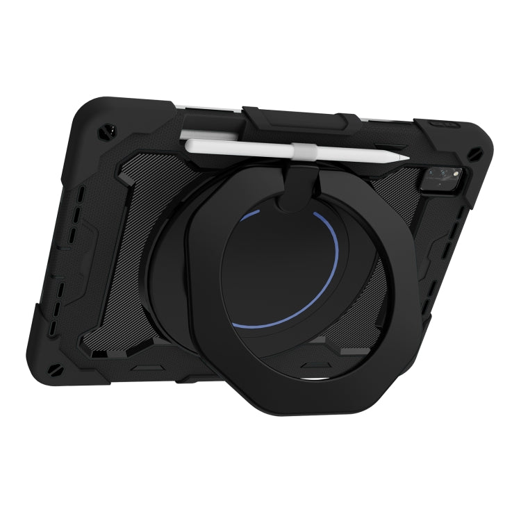 For Huawei MatePad Pro 12.6 2021 Armor Contrast Color Silicone + PC Tablet Case(Black) - Huawei by PMC TechLife | Online Shopping South Africa | PMC TechLife | Buy Now Pay Later Mobicred