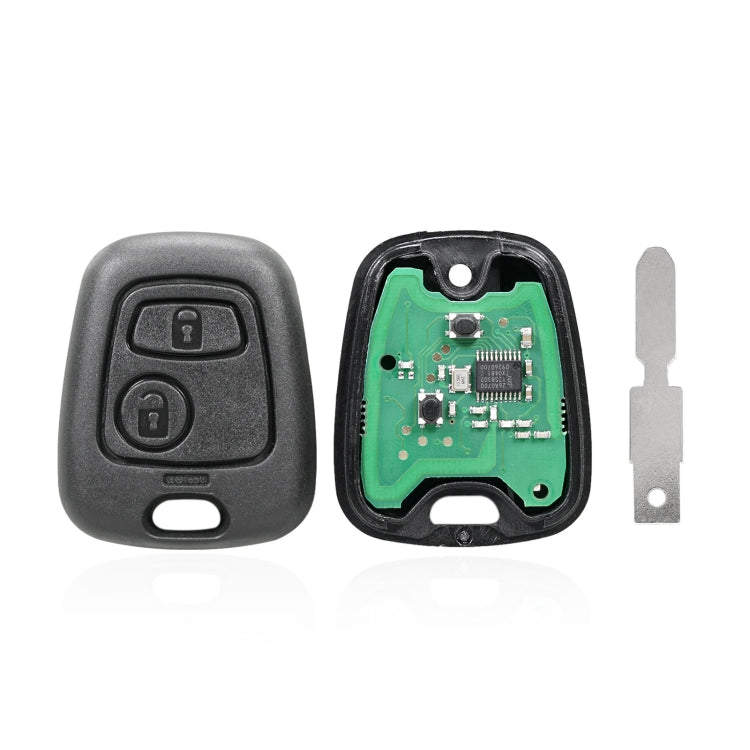 For Peugeot 206 433MHz 2 Buttons Intelligent Remote Control Car Key, Key Blank:NE78 - Remote Car Key by PMC Jewellery | Online Shopping South Africa | PMC Jewellery | Buy Now Pay Later Mobicred