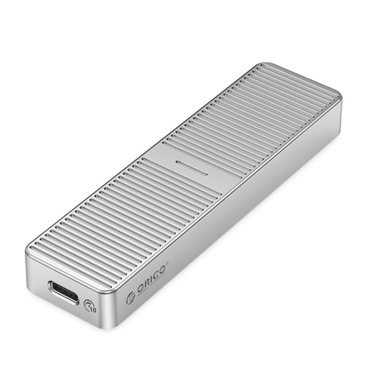 ORICO FV25C3-G2-SV 10Gbps USB3.2 Gen2 Type-C M.2 NVMe/NGFF(SATA) Dual Protocol SSD Enclosure(Silver) - External Hard Drives by ORICO | Online Shopping South Africa | PMC Jewellery | Buy Now Pay Later Mobicred