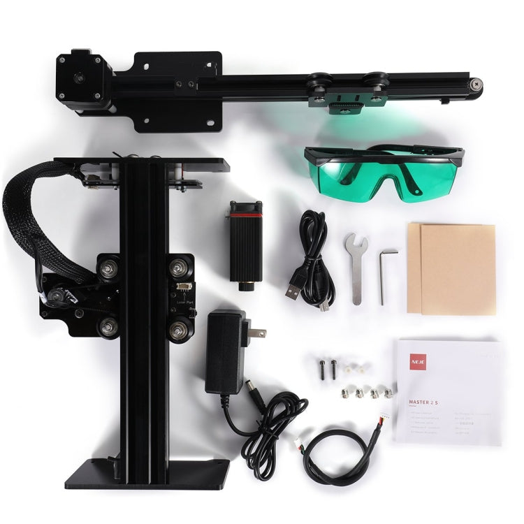 NEJE MASTER 3 Laser Engraver with N30610 Laser Module(EU Plug) - free shipping - PMC Jewellery - Order now!