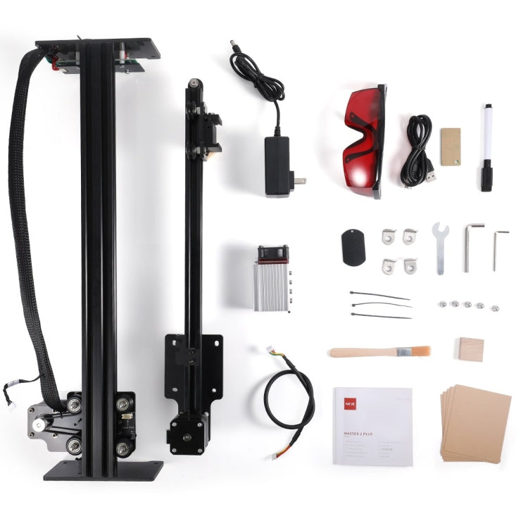 NEJE MASTER 3 Plus Laser Engraver with A40630 Laser Module(EU Plug) - free shipping - PMC Jewellery - Order now!