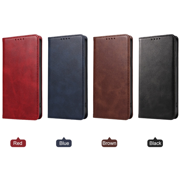 For OPPO A74 4G Magnetic Closure Leather Phone Case(Black) - OPPO Cases by PMC TechLife | Online Shopping South Africa | PMC TechLife | Buy Now Pay Later Mobicred