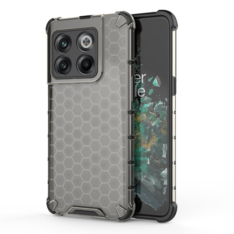 For OnePlus 10T Honeycomb Phone Case(Black) - OnePlus Cases by PMC TechLife | Online Shopping South Africa | PMC TechLife | Buy Now Pay Later Mobicred