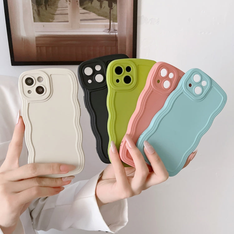For iPhone 13 Pro Max Wave Edge Silicone Phone Case(Pink) - free shipping - PMC TechLife - Order now!