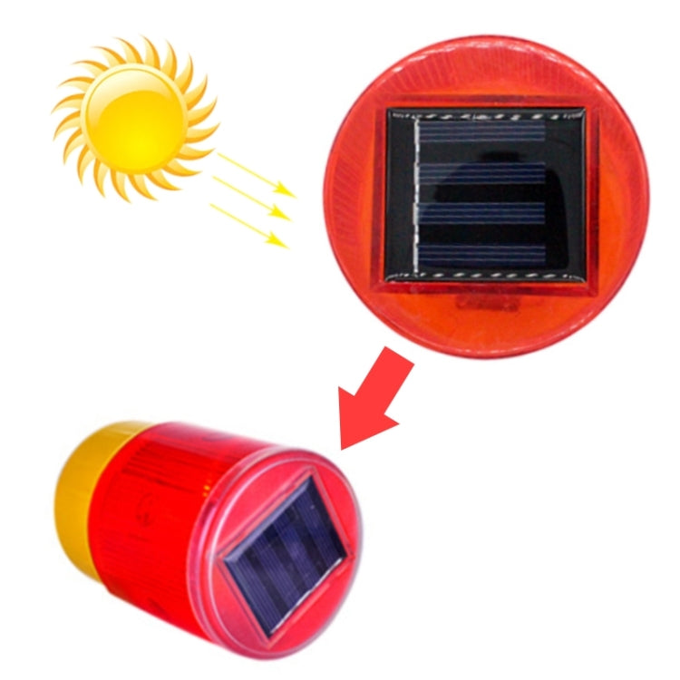 Night Solar Safety Warning Flash Light, Specification:01 Screw Fixed(Blue) - Warning Lights by PMC TechLife | Online Shopping South Africa | PMC TechLife | Buy Now Pay Later Mobicred
