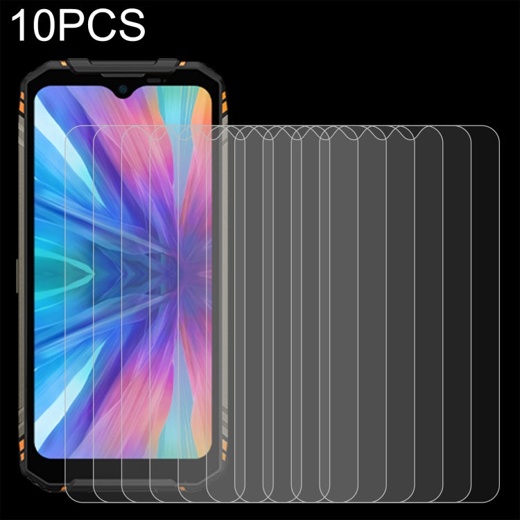 For Doogee S96GT 10pcs 0.26mm 9H 2.5D Tempered Glass Film - For Doogee by PMC Jewellery | Online Shopping South Africa | PMC Jewellery | Buy Now Pay Later Mobicred
