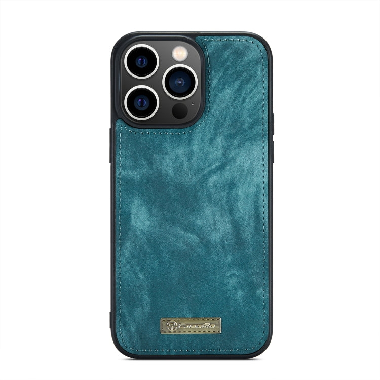 For iPhone 14 Pro Max CaseMe 008 Detachable Multifunctional Leather Phone Case(Blue) - iPhone 14 Pro Max Cases by CaseMe | Online Shopping South Africa | PMC Jewellery | Buy Now Pay Later Mobicred