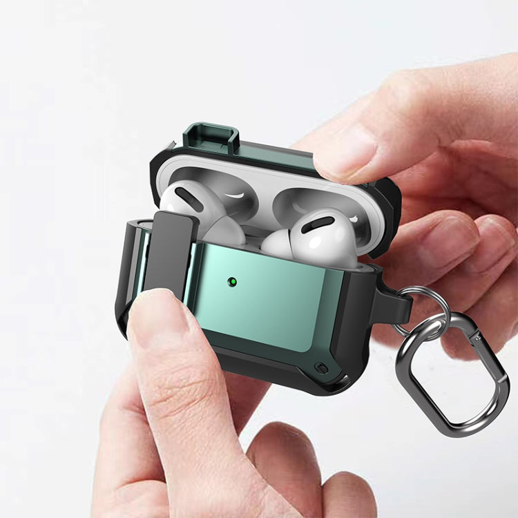 For AirPods Pro 2 Wireless Earphones Shockproof Bumblebee Silicone Protective Case(Black Blue) - For AirPods Pro 2 by PMC Jewellery | Online Shopping South Africa | PMC Jewellery | Buy Now Pay Later Mobicred