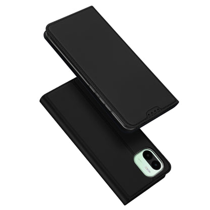 For Xiaomi Redmi A1 DUX DUCIS Skin Pro Series Flip Leather Phone Case(Black) - Xiaomi Cases by DUX DUCIS | Online Shopping South Africa | PMC Jewellery | Buy Now Pay Later Mobicred