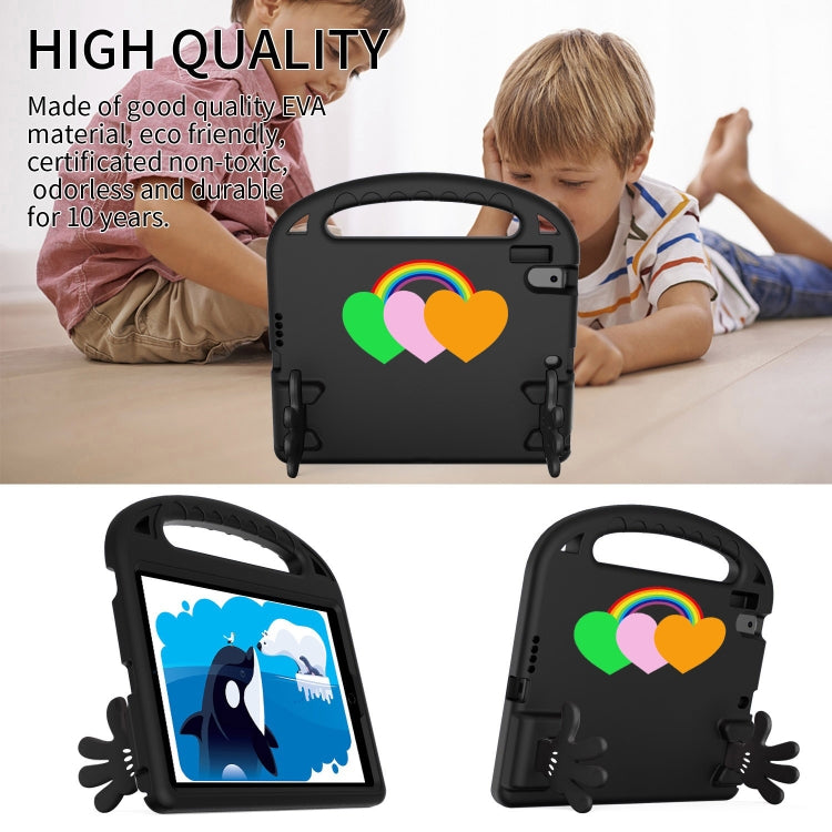 For Huawei MediaPad T5 10 Love Small Palm Holder EVA Tablet Case(Black) - free shipping - PMC TechLife - Order now!