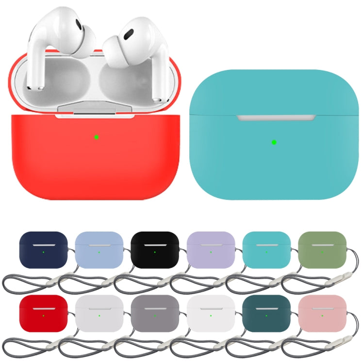 For AirPods Pro 2 Earphone Silicone Protective Case(Dark Blue) - free shipping - PMC Jewellery - Order now!