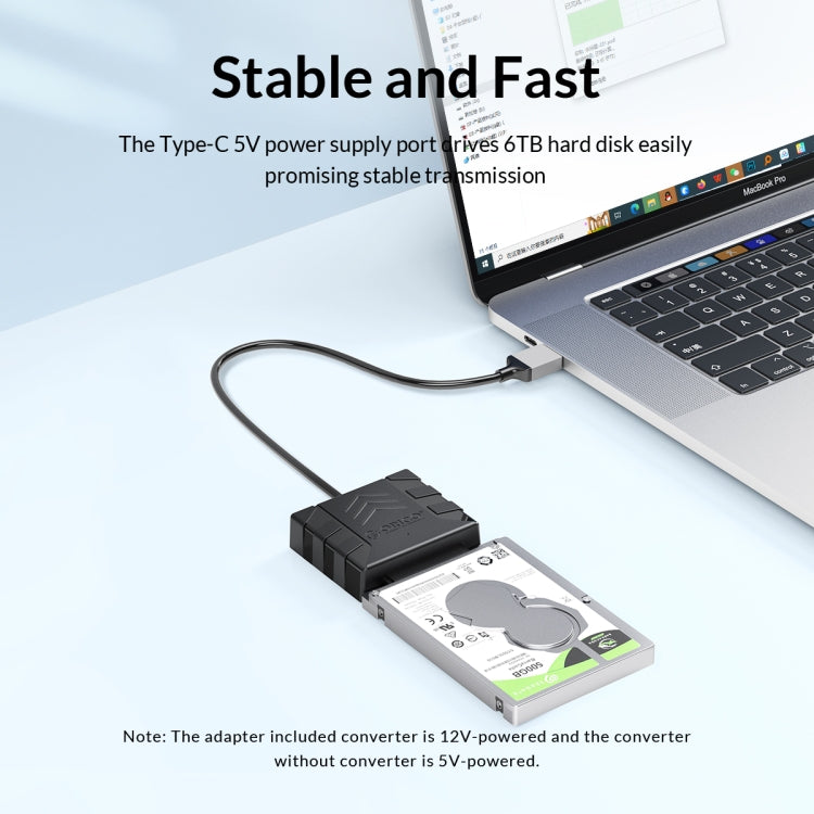 ORICO UTS1 USB 3.0 2.5-inch SATA HDD Adapter with Silicone Case, Cable Length:1m - USB to IDE / SATA by ORICO | Online Shopping South Africa | PMC Jewellery | Buy Now Pay Later Mobicred