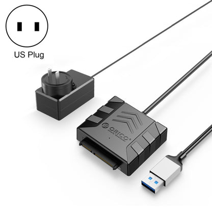 ORICO UTS1 USB 3.0 2.5-inch SATA HDD Adapter with 12V 2A Power Adapter, Cable Length:0.5m(US Plug) - USB to IDE / SATA by ORICO | Online Shopping South Africa | PMC Jewellery | Buy Now Pay Later Mobicred