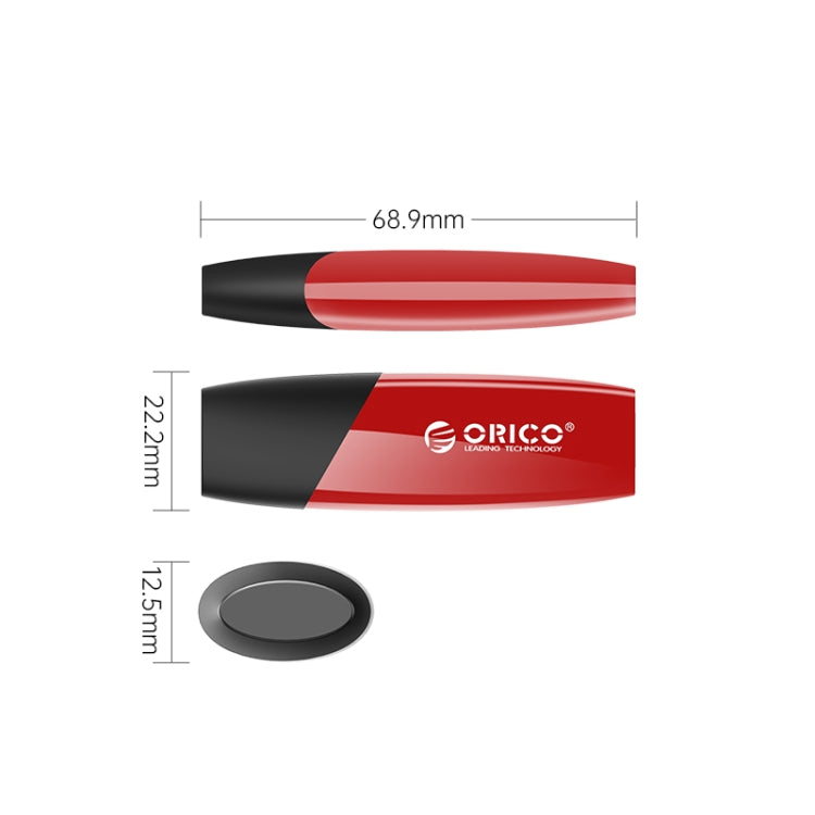 ORICO UFS Flash Drive, Read: 450MB/s, Write: 350MB/s, Memory:64GB, Port:USB-A(Red) - USB Flash Drives by ORICO | Online Shopping South Africa | PMC Jewellery | Buy Now Pay Later Mobicred