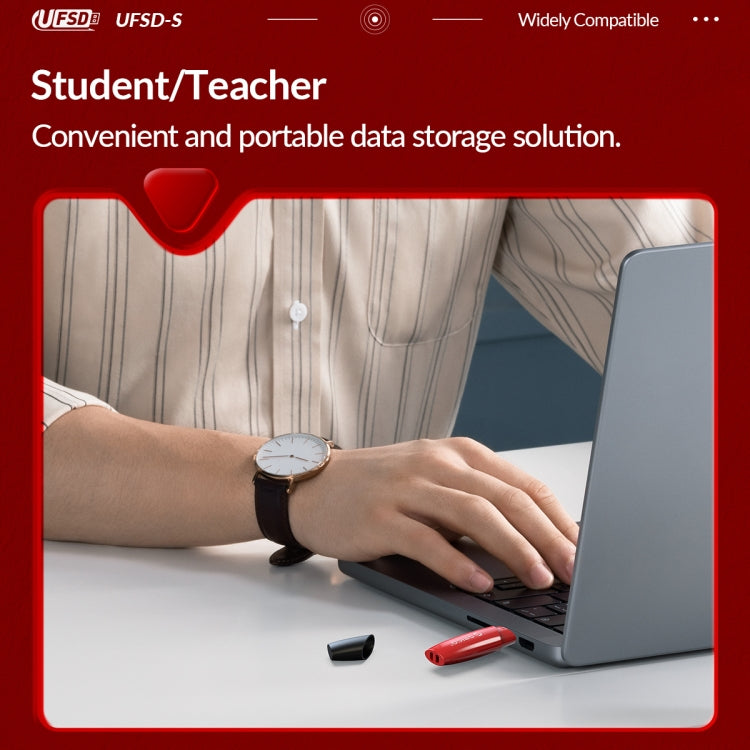 ORICO UFS Flash Drive, Read: 450MB/s, Write: 350MB/s, Memory:128GB, Port:USB-A(Black) - free shipping - PMC Jewellery - Order now!