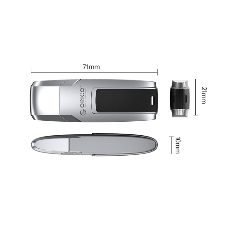 ORICO UFS Flash Drive, Read: 411MB/s, Write: 350MB/s, Memory:512GB, Port:USB-A(Silver) - free shipping - PMC Jewellery - Order now!