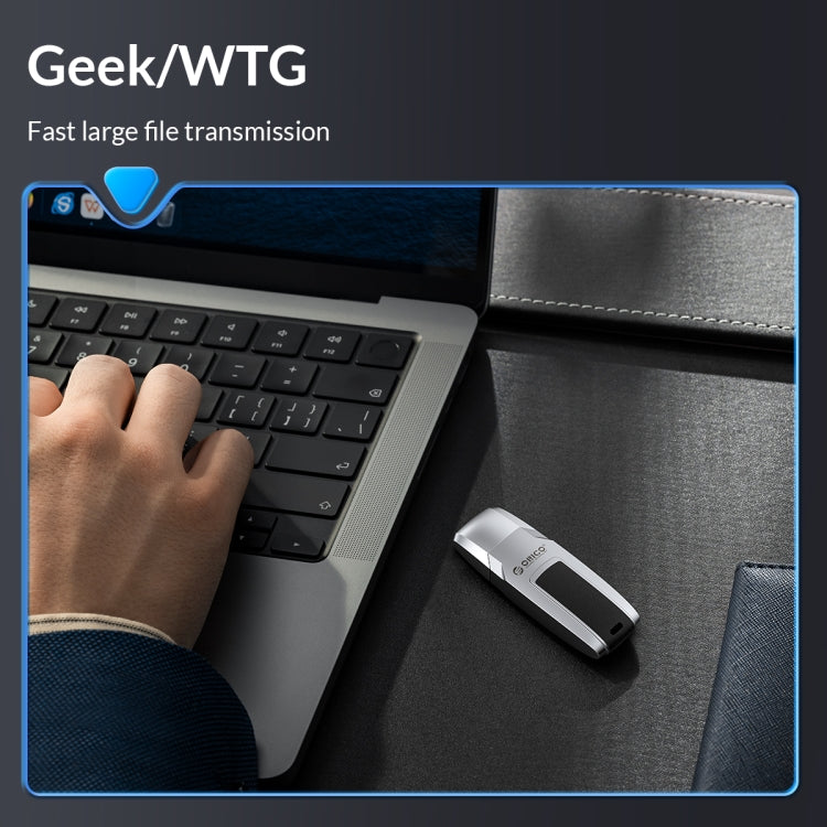 ORICO UFS Flash Drive, Read: 411MB/s, Write: 350MB/s, Memory:512GB, Port:USB-A(Silver) - free shipping - PMC Jewellery - Order now!