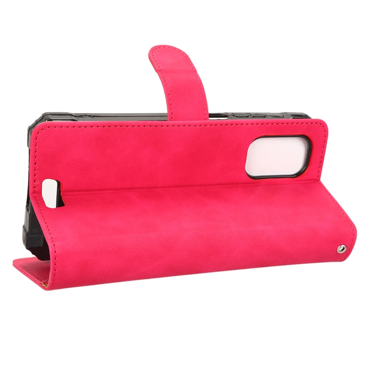 For Blackview BV7100 Skin Feel Magnetic Flip Leather Phone Case(Rose Red) - More Brand by PMC TechLife | Online Shopping South Africa | PMC TechLife | Buy Now Pay Later Mobicred