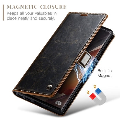 For Samsung Galaxy Note20 Ultra CaseMe 003 Crazy Horse Texture Leather Phone Case(Coffee) - Galaxy Phone Cases by CaseMe | Online Shopping South Africa | PMC Jewellery | Buy Now Pay Later Mobicred