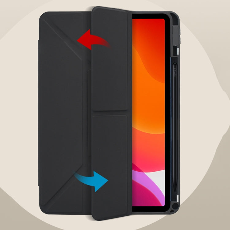 For Huawei MatePad 10.4 Acrylic 2 in 1 Y-fold Smart Leather Tablet Case(Emerald) - Huawei by PMC TechLife | Online Shopping South Africa | PMC TechLife | Buy Now Pay Later Mobicred