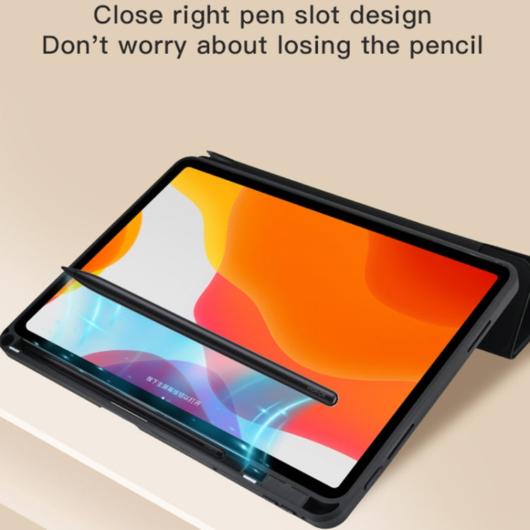 For Huawei MatePad 10.4 Acrylic 2 in 1 Y-fold Smart Leather Tablet Case(Emerald) - Huawei by PMC TechLife | Online Shopping South Africa | PMC TechLife | Buy Now Pay Later Mobicred
