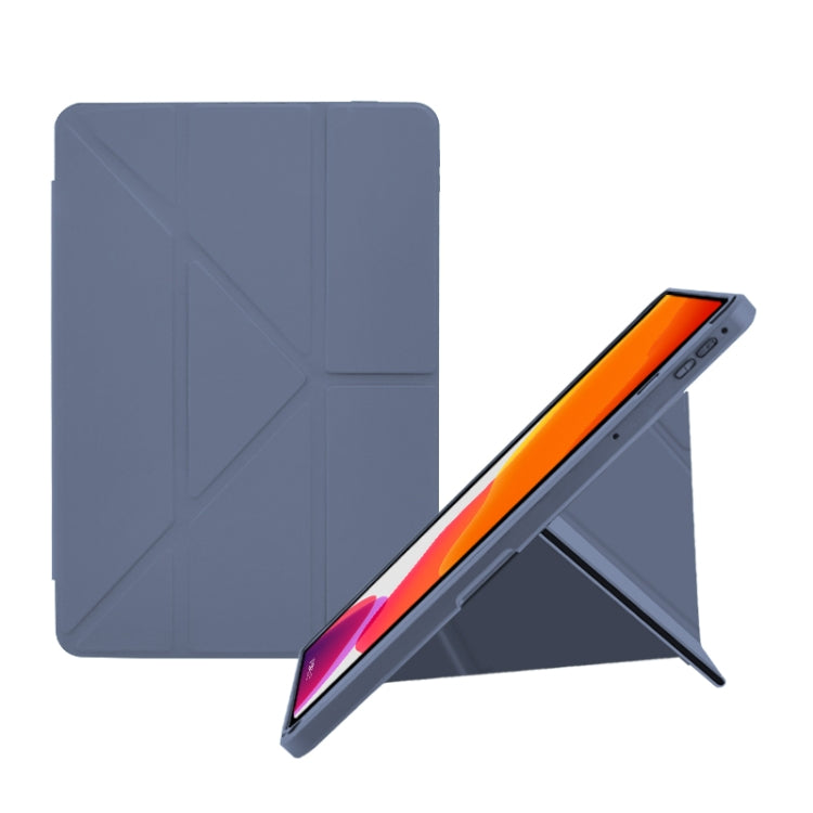 For Honor Tablet V7 Pro Acrylic 2 in 1 Y-fold Smart Leather Tablet Case(Lavender Purple) - Honor by PMC TechLife | Online Shopping South Africa | PMC TechLife | Buy Now Pay Later Mobicred