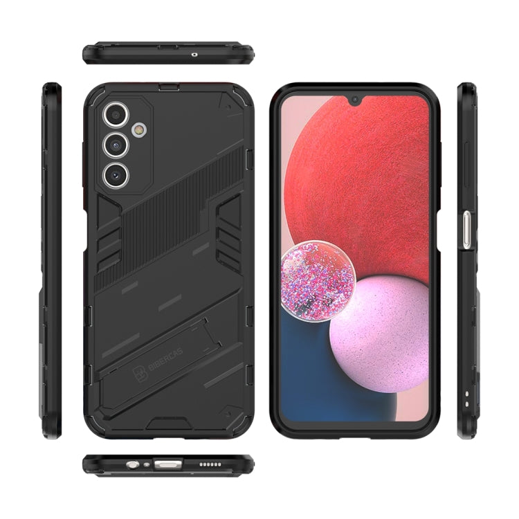 For Samsung Galaxy A14 5G Punk Armor 2 in 1 PC + TPU Shockproof Phone Case(Black) - Galaxy Phone Cases by PMC Jewellery | Online Shopping South Africa | PMC Jewellery