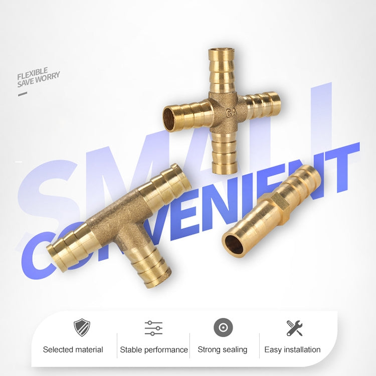 LAIZE Pagoda Four Way Pneumatic Components, Caliber:12mm - Interface Series by LAIZE | Online Shopping South Africa | PMC TechLife | Buy Now Pay Later Mobicred