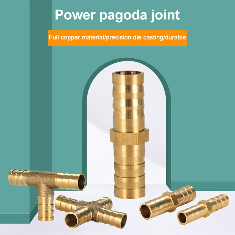 LAIZE Pagoda Four Way Pneumatic Components, Caliber:12mm - Interface Series by LAIZE | Online Shopping South Africa | PMC TechLife | Buy Now Pay Later Mobicred