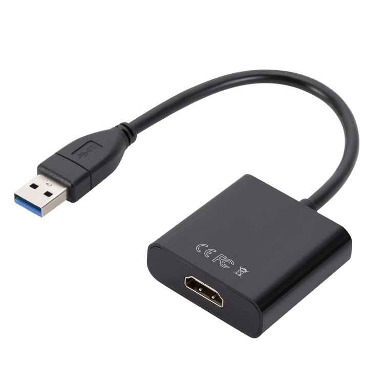USB 3.0 to HDMI Converter Large Shell(Black) - Converter by PMC TechLife | Online Shopping South Africa | PMC TechLife | Buy Now Pay Later Mobicred