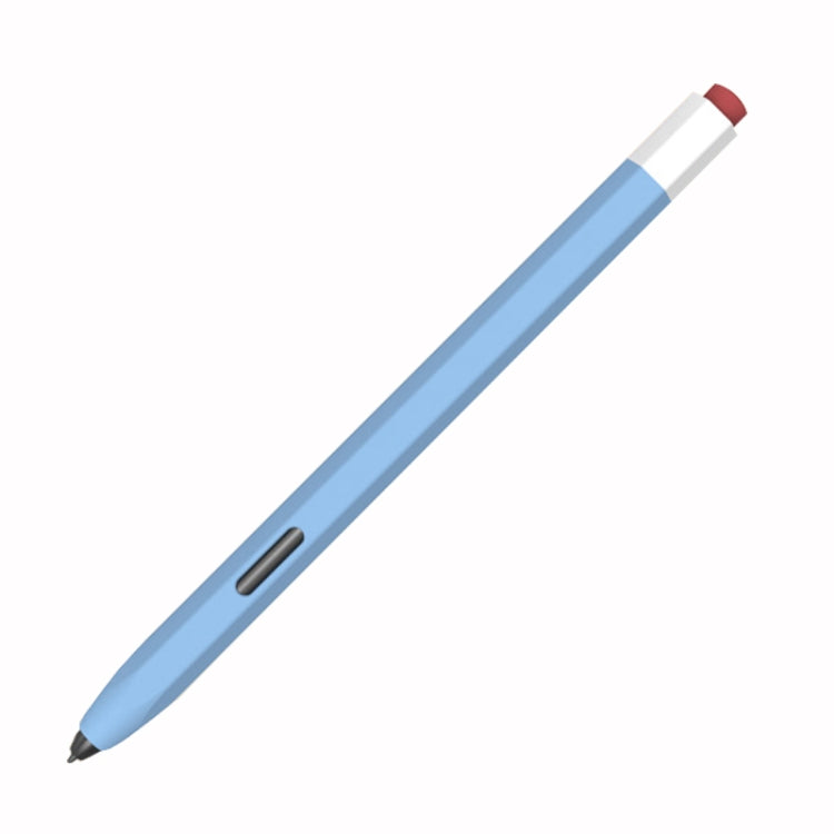 For Samsung Galaxy Tab S6 Lite P610/P615 LOVE MEI Soft Silicone Stylus Pen Protective Case(Blue) - Pencil Accessories by LOVE MEI | Online Shopping South Africa | PMC Jewellery