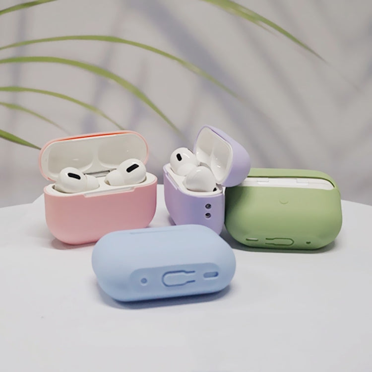 For AirPods Pro 2 Spliting Silicone Protective Case(Mint Green) - For AirPods Pro 2 by PMC TechLife | Online Shopping South Africa | PMC TechLife