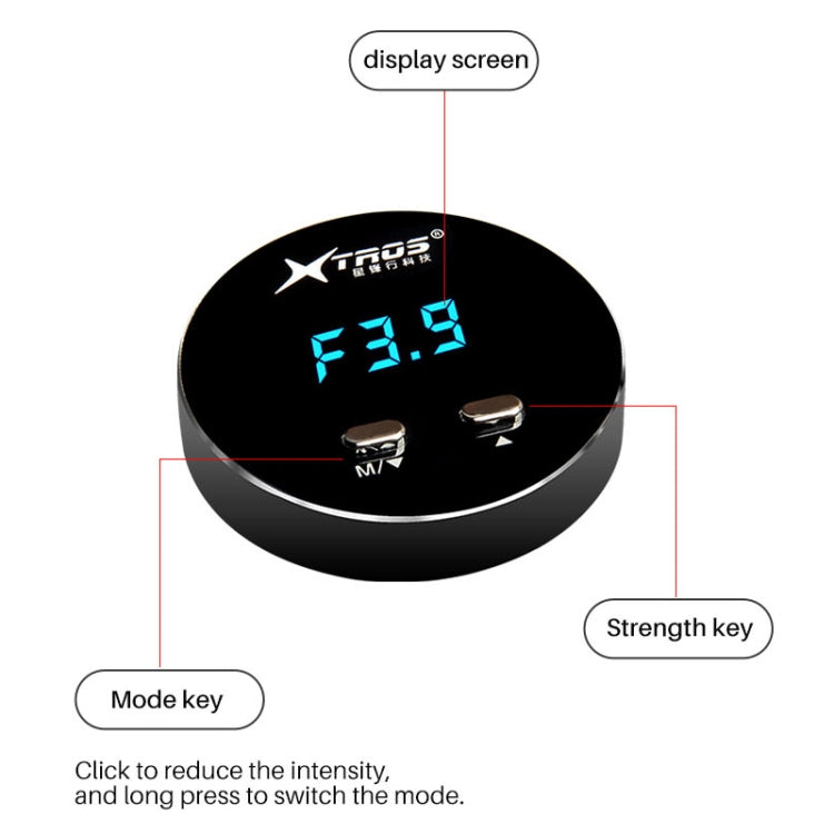 For Audi S7 2012- TROS CK Car Potent Booster Electronic Throttle Controller - Car Modification by TROS | Online Shopping South Africa | PMC Jewellery | Buy Now Pay Later Mobicred