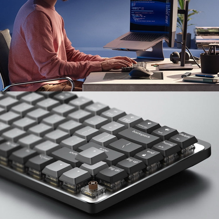 Logitech MX Mechanical Wireless Bluetooth Dual Mode Keyboard with Logi Bolt USB Receiver(Green Axis) - free shipping - PMC TechLife - Order now!