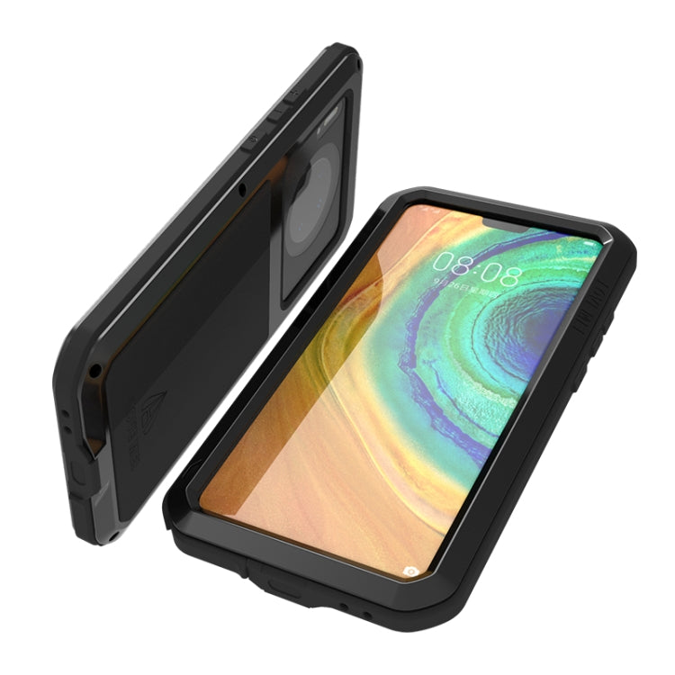 For Huawei Mate 30 LOVE MEI Metal Shockproof Waterproof Dustproof Protective Case(White) - free shipping - PMC TechLife - Order now!