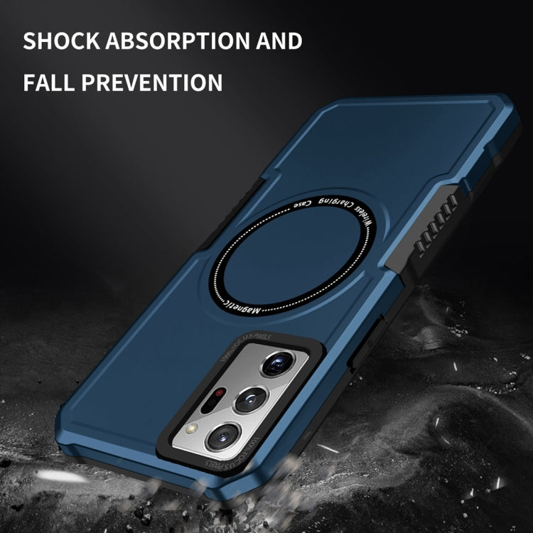 For Samsung Galaxy Note20 Ultra MagSafe Shockproof Armor Phone Case(Dark Blue) - free shipping - PMC TechLife - Order now!