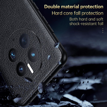 For Huawei Mate 50 Pro SULADA Invisible Bracket Leather Back Cover Phone Case(Orange) - Huawei Cases by SULADA | Online Shopping South Africa | PMC Jewellery